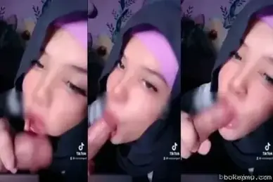 Tiktoker cantik bocor video ngisep kontol bikin nagih